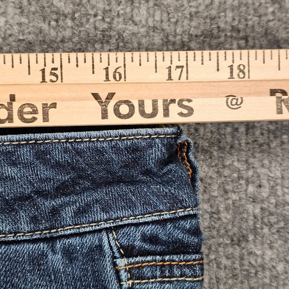 American Eagle Favorite Boyfriend Jeans Womens 12 Medium Wash Stretch Denim Y2K